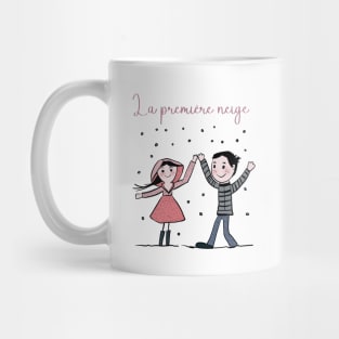 La première neige - The first snow Mug